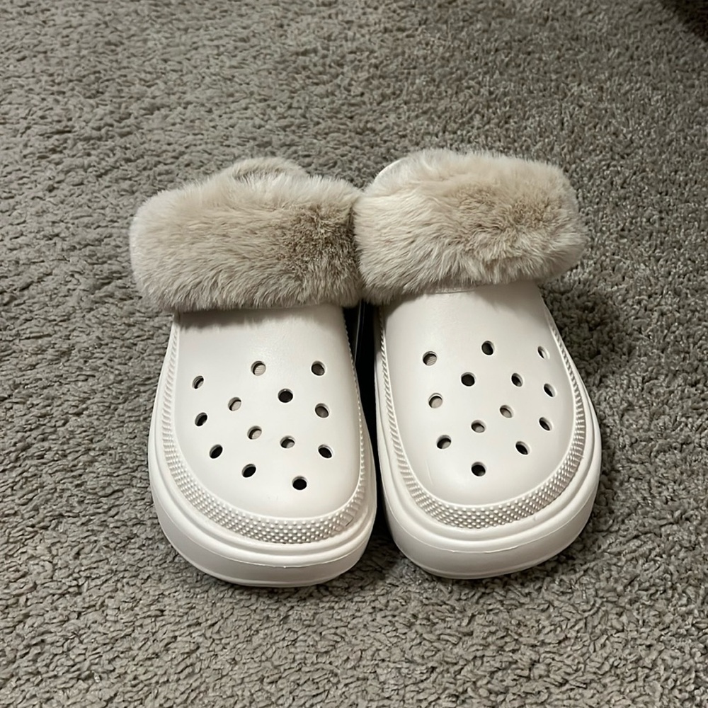 CROCS STOMP LINED CLOG Mens 6, Womens 8